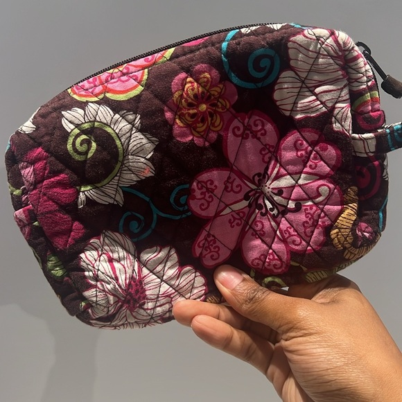 Small Vera Bradley Mod Floral Makeup bag - Picture 2 of 5